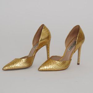 Steve Madden Gold Heels